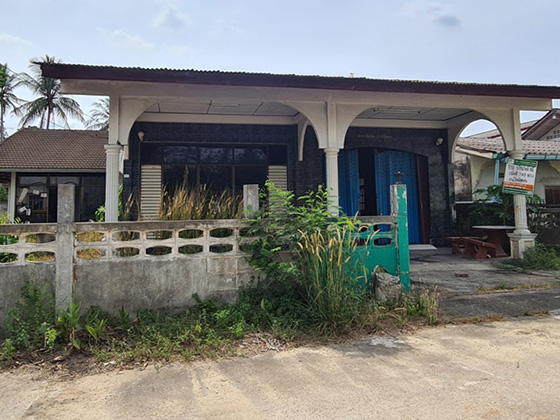 บ้านเดี่ยวชั้นเดียว 1 หลัง พังงา