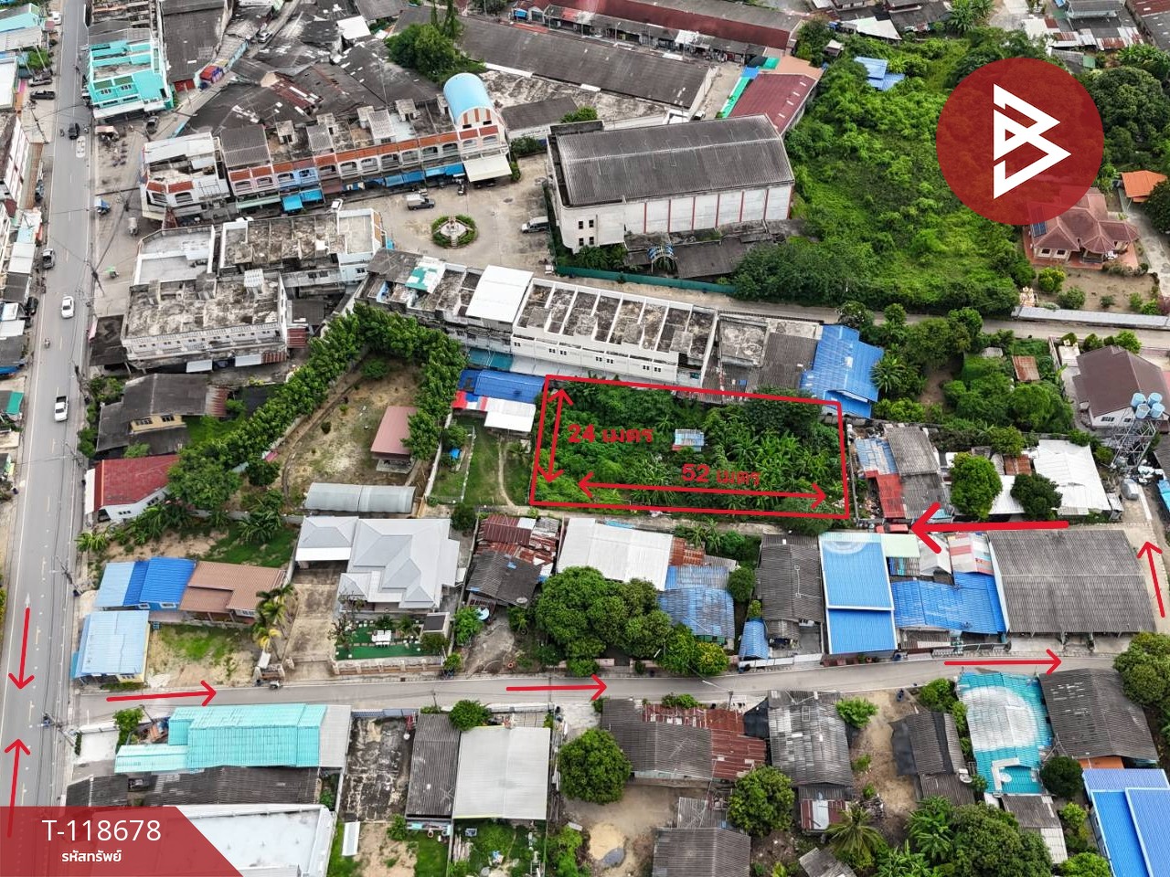 ขายที่ดิน เนื้อที่ 2 งาน 59 ตร.วา ท่ามะกา กาญจนบุรี