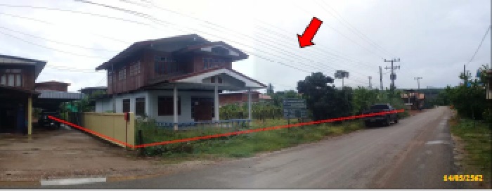 KTB : ที่ดินพร้อมสิ่งปลูกสร้าง ตำบลท่าสะอาด เลย 60NE010201482