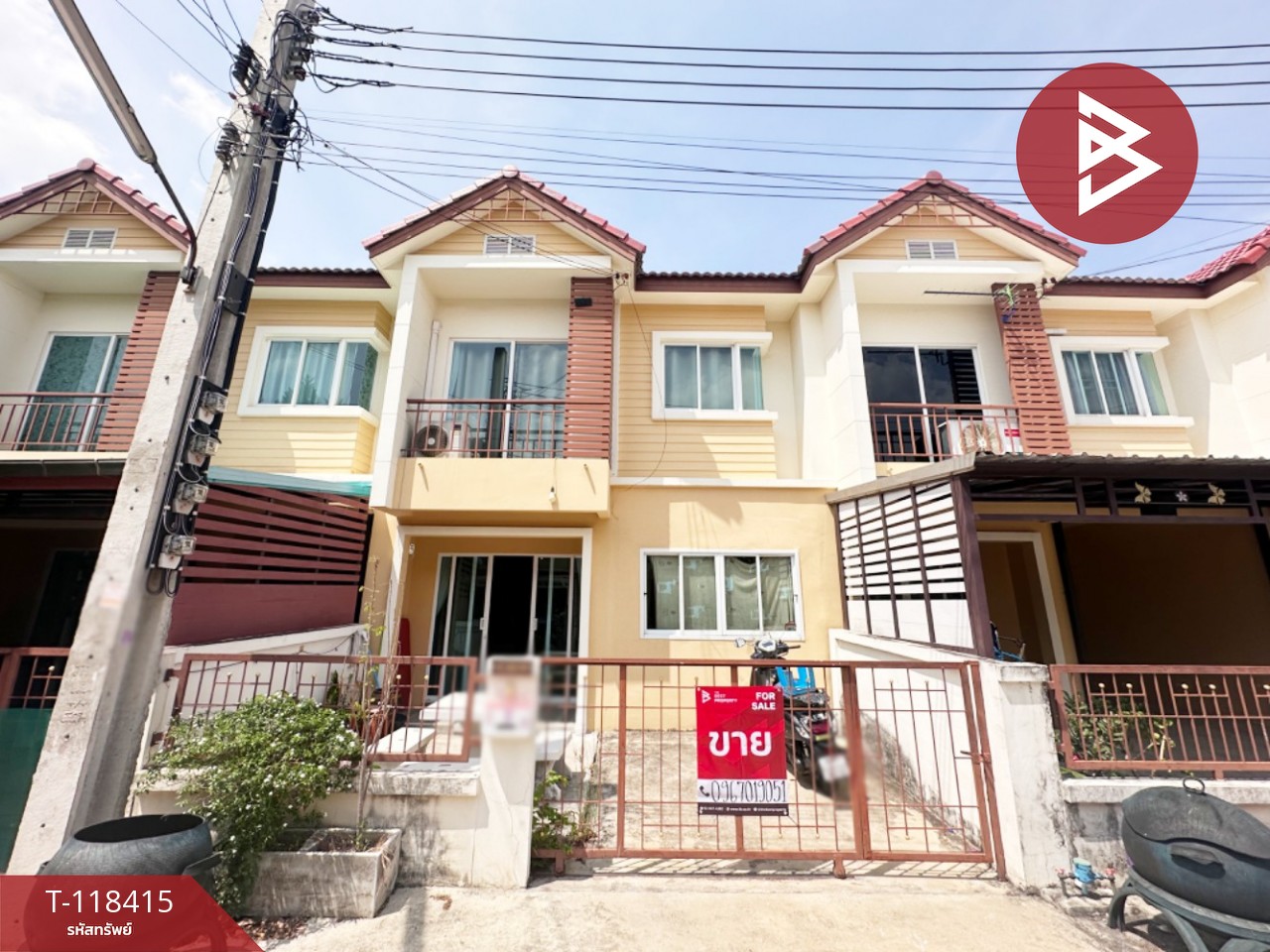 ขายทาวน์เฮ้าส์ หมู่บ้านพิศาล3 ลาดกระบัง กรุงเทพมหานคร พร้อมผู้เช่า