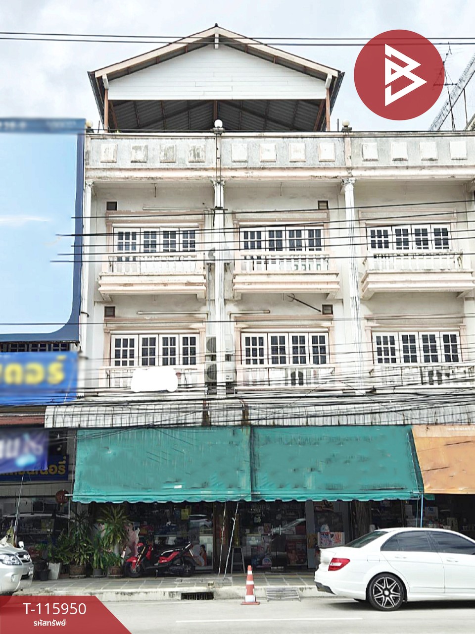 ขายอาคารพาณิชย์ ถ.สุขุมวิท เนื้อที่ 33.4 ตร.วา มาบตาพุด ระยอง