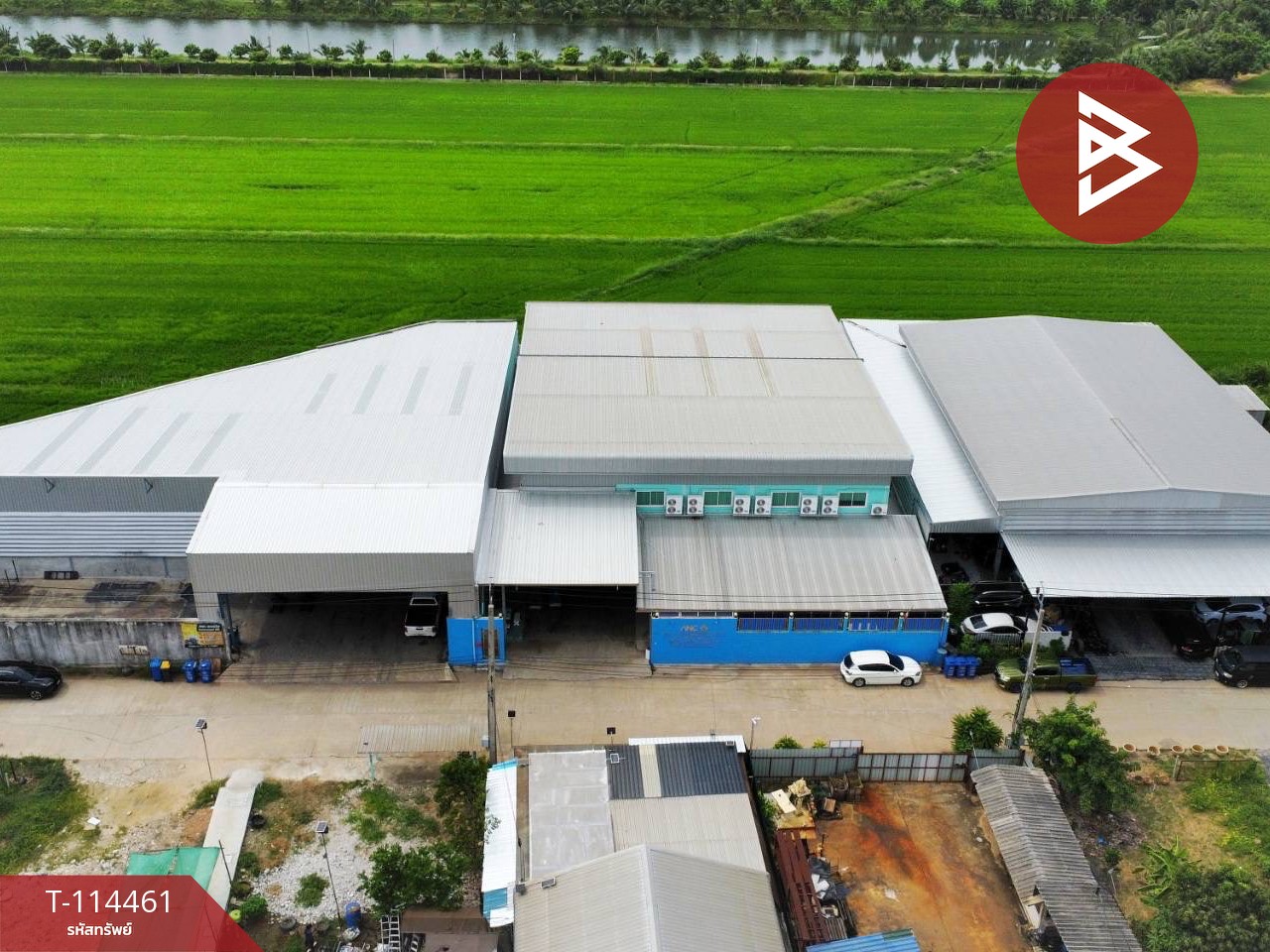ขายอาคารสำนักงานออฟฟิศ พร้อมโกดัง บางบัวทอง นนทบุรี