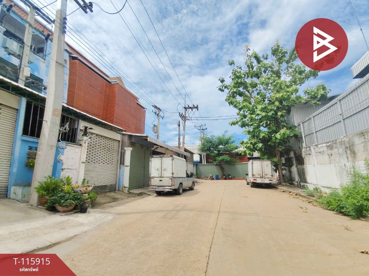 ขายโกดังพร้อมที่ดิน เนื้อที่ 1 งาน 26.8 ตร.วา คอกกระบือ สมุทรสาคร