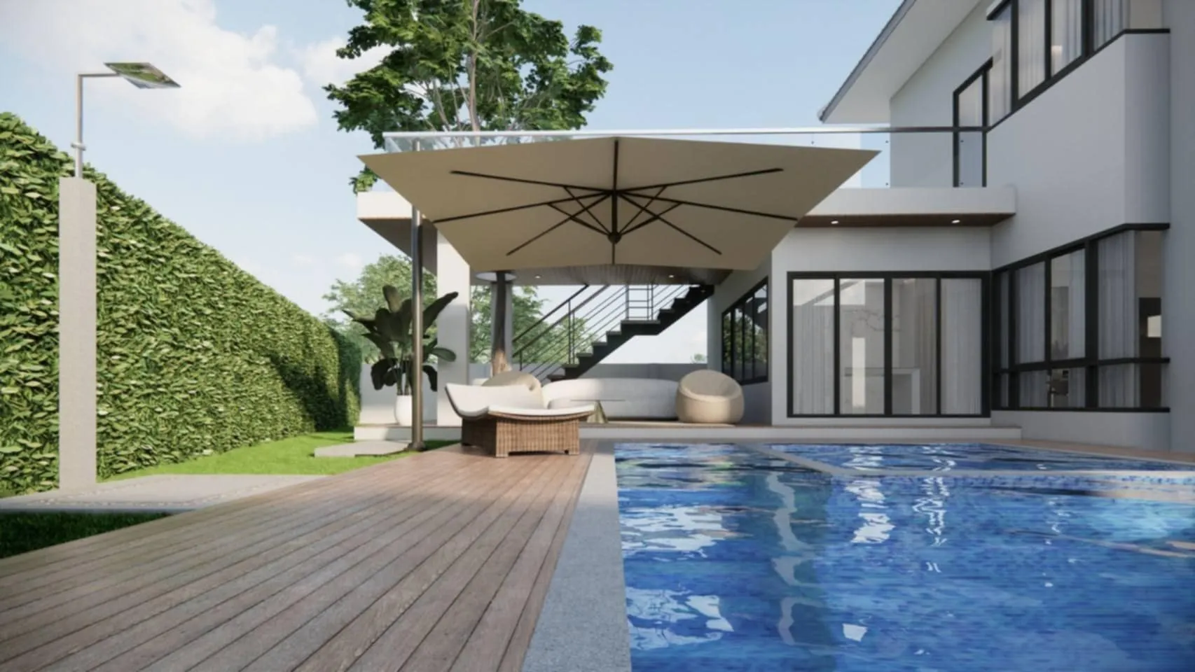 Beautiful House for Sale in Chiangmai with Pool