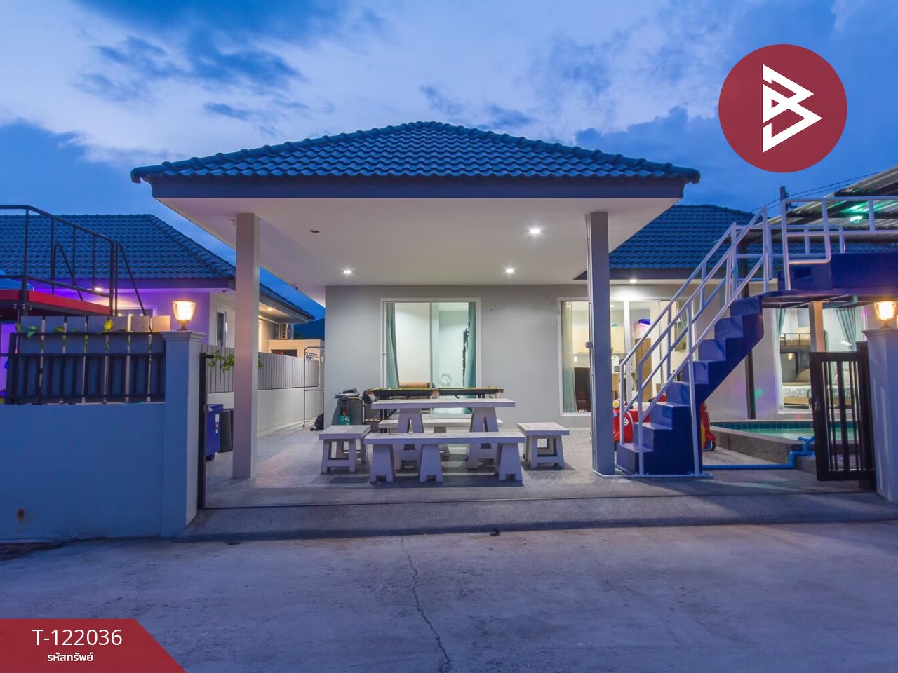 ขายบ้านเดี่ยวสไตล์พูลวิลล่า เนื้อที่57 ตร.วา หัวหิน ประจวบคีรีขันธ์