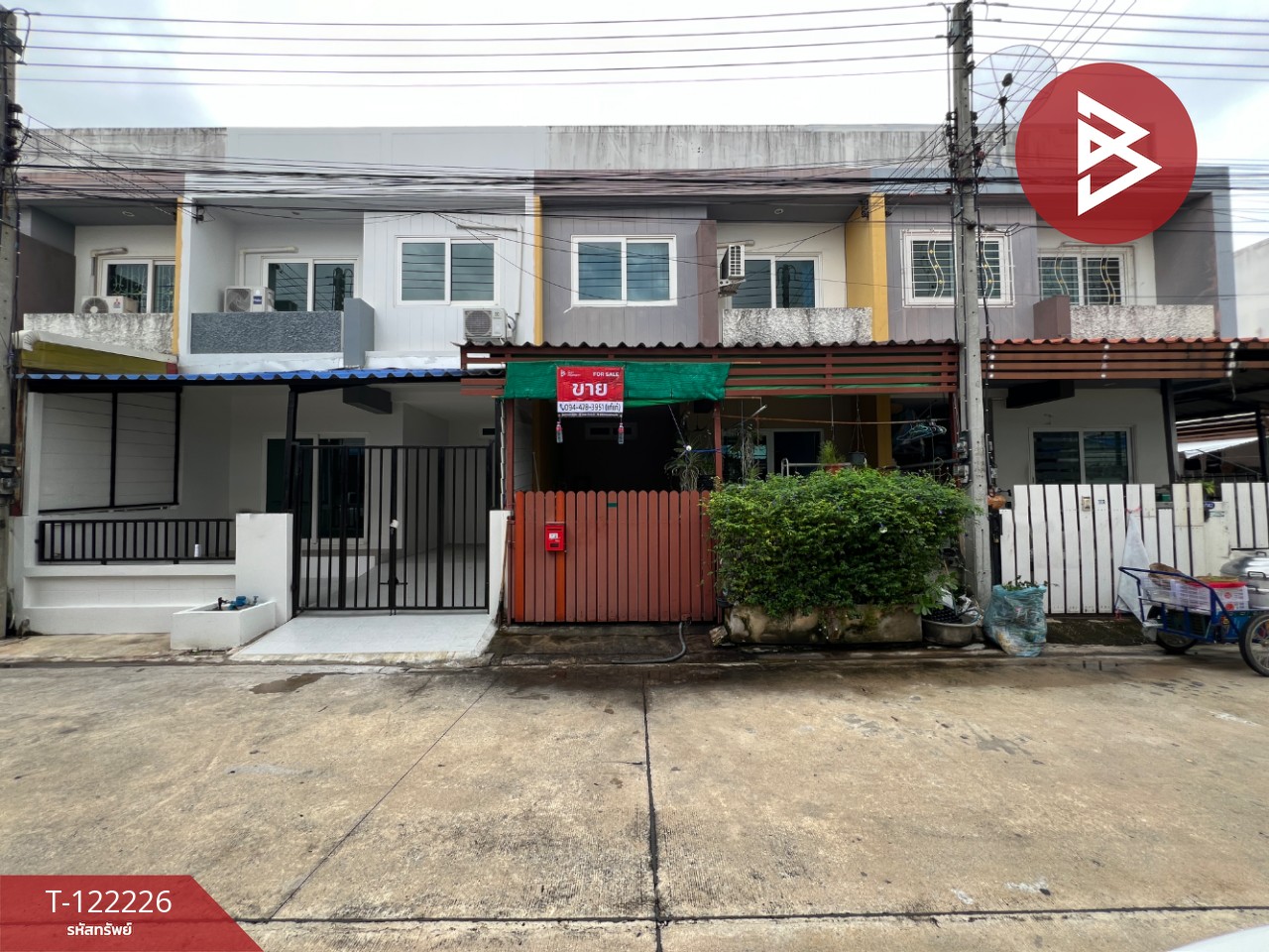 ขายทาวน์เฮ้าส์ หมู่บ้านโมเดิร์นวิลล์ สารินโคกขาม (Modern View SarinKhokKham) สมุทรสาคร
