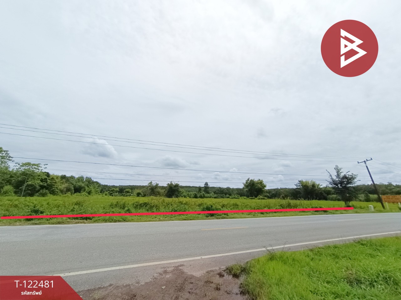 ขายที่ดิน เนื้อที่ 21 ไร่ 1 งาน พรเจริญ บึงกาฬ