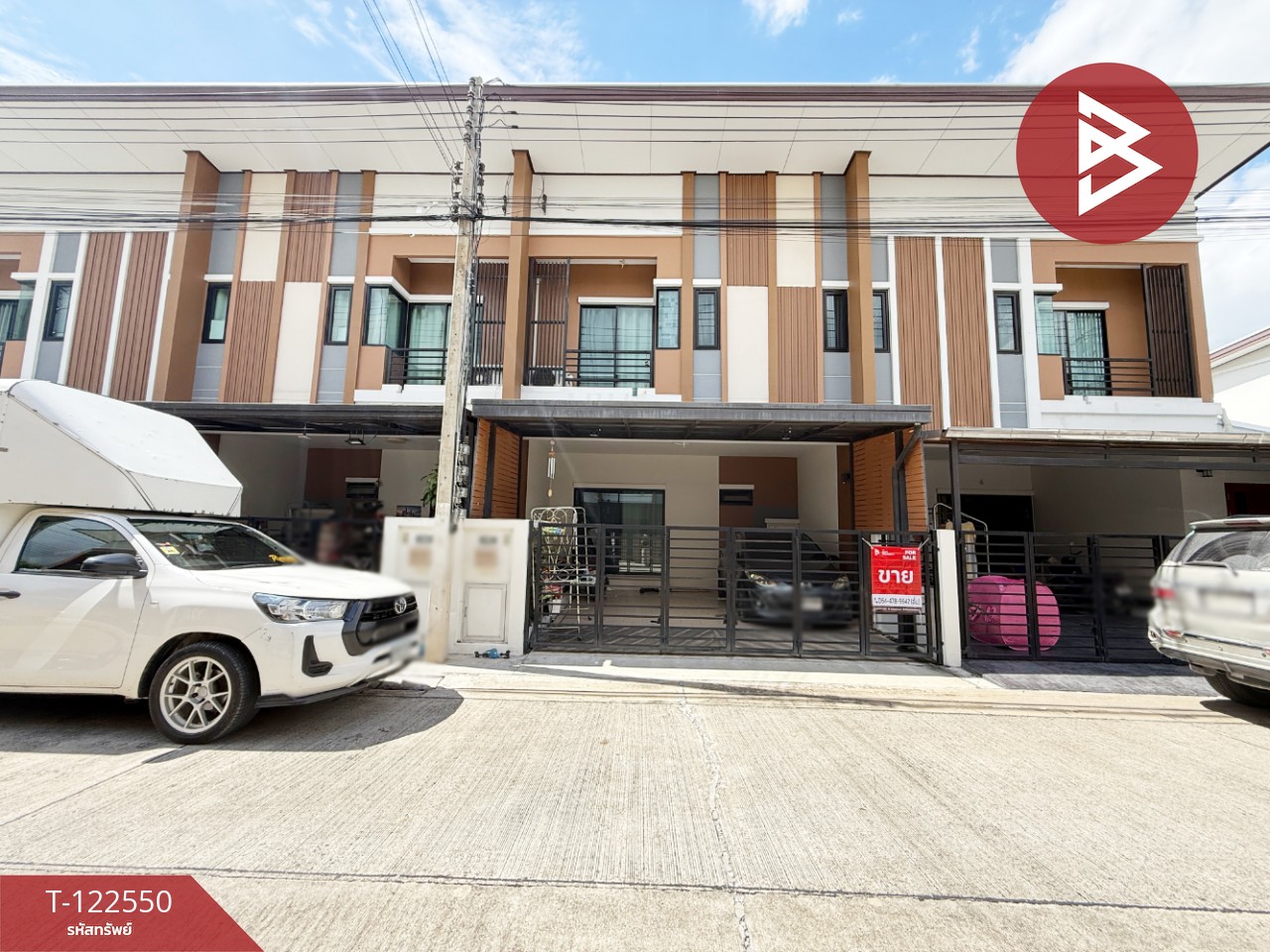 ขายทาวน์เฮ้าส์ โครงการบ้านฟ้าทาวน์นี่ ปิ่นเกล้า-สาย5 (Baanfah Townee Pinklao-Sai5) สามพราน นครปฐม