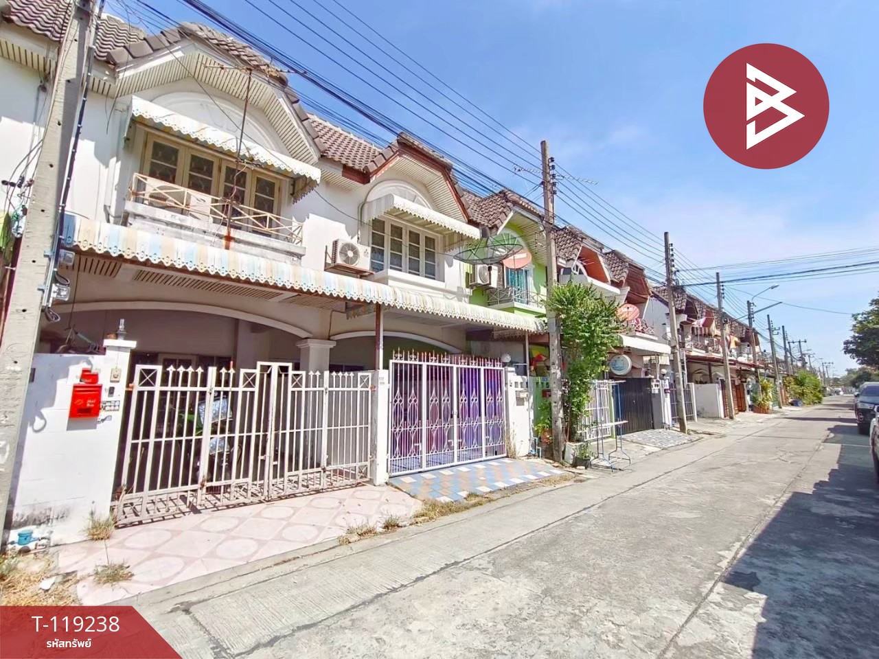 ขายทาวน์เฮ้าส์ หมู่บ้านมนวดี บางบัวทอง นนทบุรี