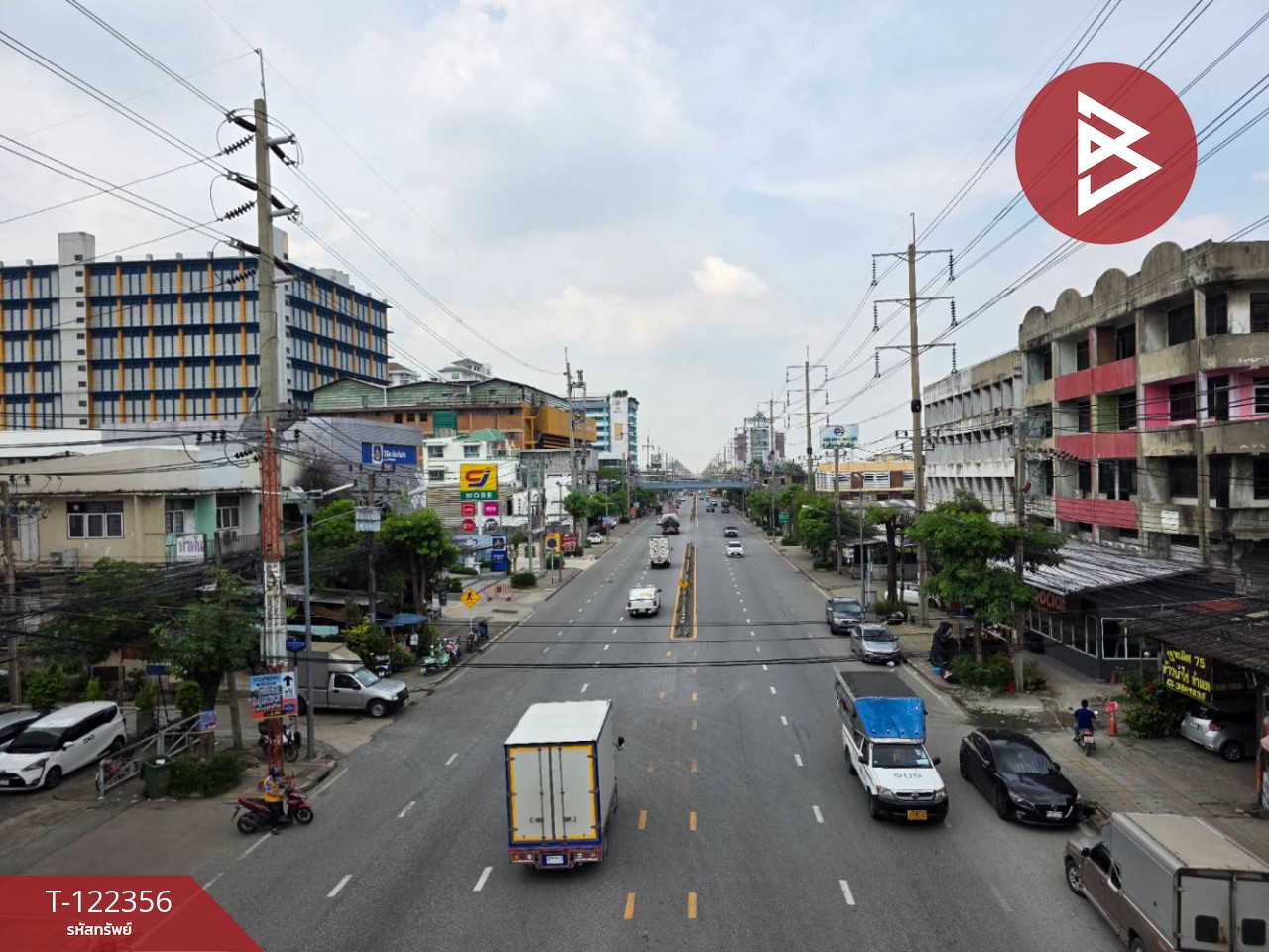ขายอาคารพาณิชย์ 4 ชั้น เนื้อที่ 19.6 ตร.วา พระประแดง สมุทรปราการ