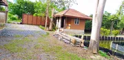 บ้านแพ้ว สมุทรสาครร้านอาหาร สวนมะพร้าว 1ไร่ ถ.กว้าง   สะพานท่าจีน 2 ให้เช่าที่ดินถมแล้ว
