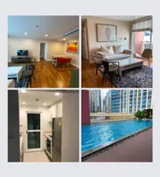 บ้านสิริฤดี ชั้น 7  87.5 ตรม.  53,500 บาท 2 นาที ถึง BTS เพลินจิต 2 bed 2 baths + bathtub