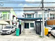 2  รหัส B314 ให้เช่าทาวน์เฮ้าส์ 2ชั้น ( พึ่งรีโนเวทใหม่ ) หมู่บ้าน คลัสเตอร์เฮ้าส์  ถนนราษฎร์พัฒนา ซอยเคหะร่มเกล้า78 แยก 1
