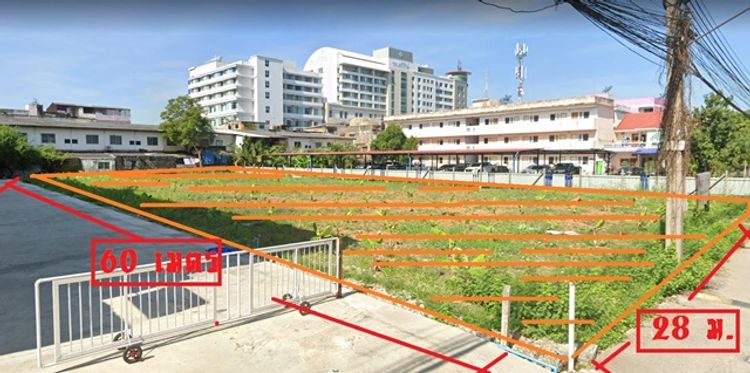  รพ.นวมินทร์ เสรีรักษ์MRTตลาดมีนบุรี ให้เช่าที่ดิน โชว์รูม 1ไร่ 28x60ม., ภาพที่ 4