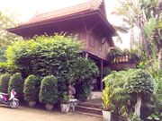 ให้เช่า(ระยะยาว) พื้นที่พร้อมบ้านไม้ทรงไทยริมแม่น้ำเจ้าพระยา