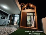 Project SPLP Poolvilla 3 Hua Hin, detached house with a large swimming pool, Jacuzzi, free waterfall  Tel.0618861551/0627392223