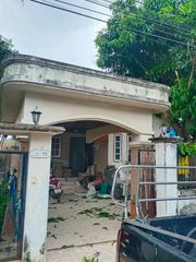 บ้านกำลังรีโนเวท บ้านเดียวชั้นเดียว มีเทอเรสหลังบ้านและพร้อมหลังคา #หมู่บ้านวงศกร4 หทัยราษฏร์ 30 ต้นโครงการ ใกล้วัดแป้นทอง  