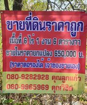 ขายที่ดิน อากาศอำนวย ราคาถูก