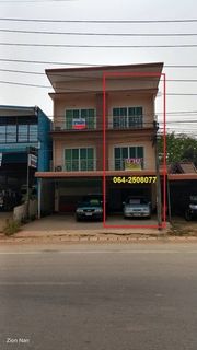 ขายที่ดินพร้อมอาคารพาณิชย์ ติดถนนใหญ่เส้น น่าน-บ้านหลวง อ.เมือง จ.น่าน    ZN371