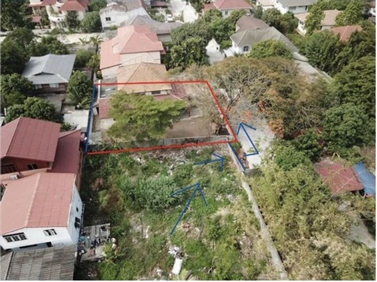 ขายที่ดินพร้อมบ้านเนื้อที่ 152 ตรว ซอยรามคำแหง 118 ใกล้โรงเรียนนานาชาติ, ภาพที่ 4