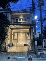 ให้เช่าทาวน์โฮม 2 ชั้นหลังมุม สุขุมวิท 54 บางจาก พระโขนง 2 ห้องนอน 2 ห้องน้ำ หมู่บ้านการ์เด้นท์ซิตี้ 2 พื้นที่ใช้สอย 180 ตารางเมตร