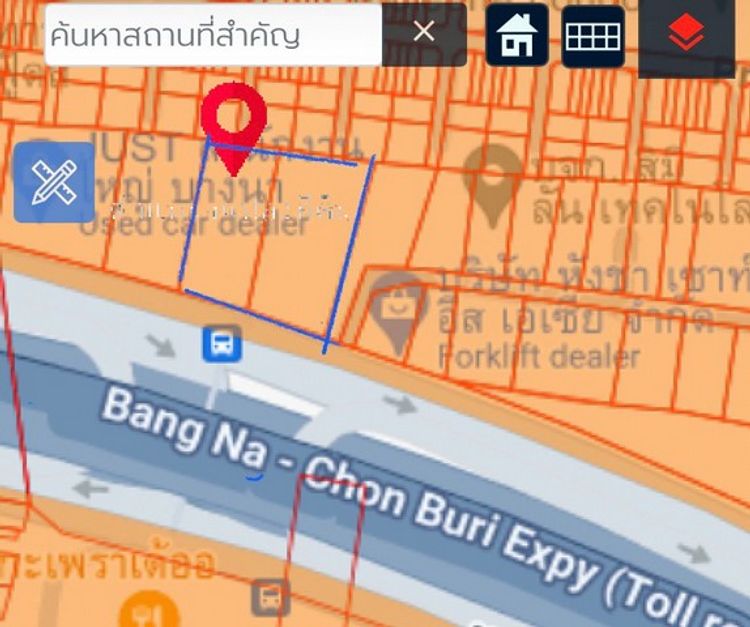ขายที่ดิน 1-0-31.5ไร่ ติดถนนบางนา-ตราด กม6.5  ใกล้เมกาบางนา, ภาพที่ 4