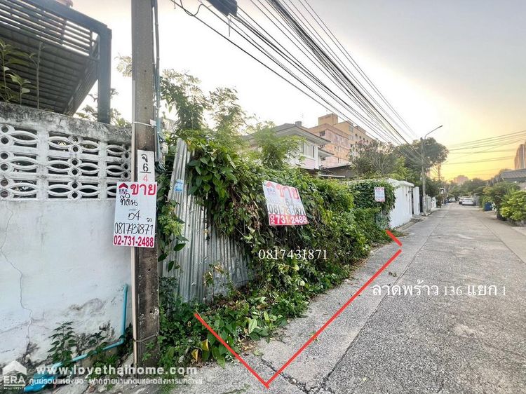 ขายที่ดินเปล่า บางกะปิ ถนนลาดพร้าว ซอยลาดพร้าว136 แยก1 ใกล้สถานีรถไฟฟ้า, ภาพที่ 4
