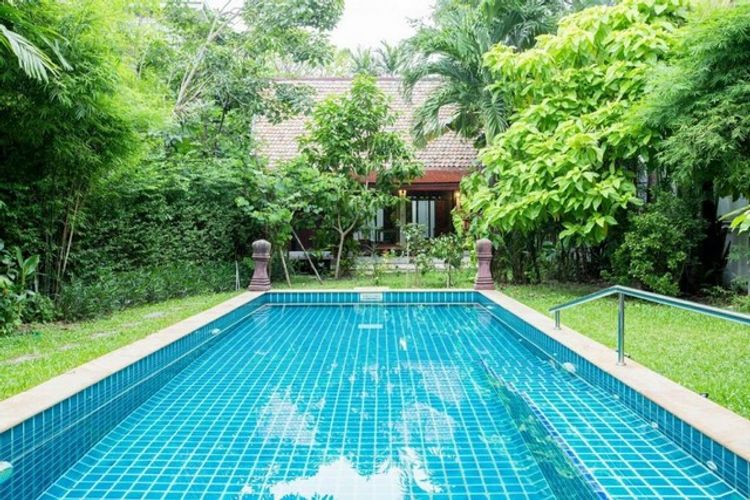 ให้เช่าบ้านเดี่ยว พร้อมสระว่ายน้ำระบบเกลือ   สุขุมวิท  ใกล้ BTS, ภาพที่ 4