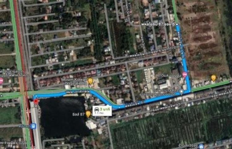 ขายและให้เช่า ที่ดิน ตำบลประชาธิปัตย์ อำเภอธัญบุรี จังหวัดปทุมธานี, ภาพที่ 4