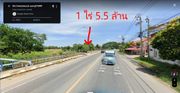 ขายทีด่ินติดคลองบางไทร ตำบลบางแม่นาง อำเภอบางใหญ่ นนทบุรี ล้อมรอบด้วยหมู่บ้านจัดสรร