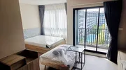 ให้เช่า D Condo Hideaway ดีคอนโดไฮด์อเวย์ รังสิต เฟส4 ห้องใหม่ไม่เคยเข้าอยู่ ชั้นสูง วิวสวย