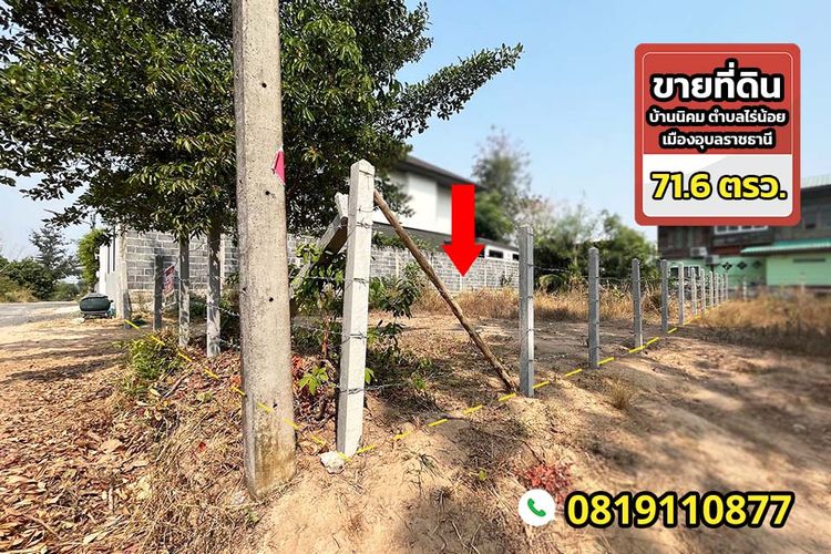 ขาย ที่ดิน ตำบลไร่น้อย อำเภอเมืองอุบลราชธานี จังหวัดอุบลราชธานี ใกล้รพ,, ภาพที่ 4