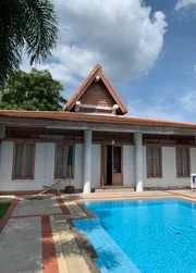 บ้านทรงไทย ตกแต่งภายในสไตล์ญี่ปุ่น หมู่บ้านสามมุขธานี