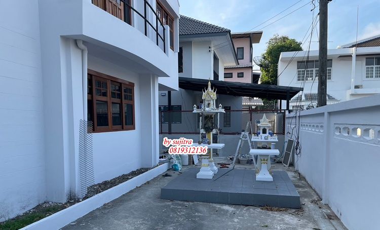 ให้เช่า บ้านเดี่ยว 2 ชั้น 80 ตรว. หัวมุม ปรับปรุงใหม่ ใกล้ MRT สุทธิสาร, ภาพที่ 4