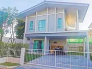 ให้เช่าบ้านเดี่ยวโครงการคณาสิริ บางนา เนื้อที่ 56 ตร.วา 3ห้องนอน3 ห้องน้ำ หลังมุม ย่านบางนา บางบ่อ 