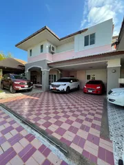 ขายบ้านเดี่ยวสองชั้น บ้านขนาดใหญ่ หมู่บ้านพิมานชล2 ( มีน้ำตกบ่อปลาคราฟ)