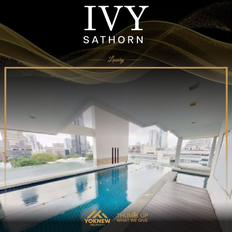 ขายราคาถูก Ivy Sathorn ห้องตำแหน่งสวย ตกแต่งสวยหิ้วกระเป๋าเข้ามาได้เลย, ภาพที่ 4