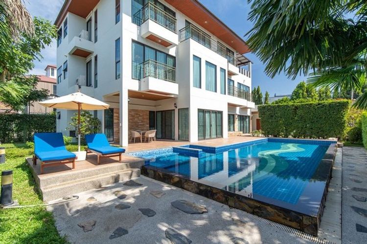 ให้เช่าพูลวิลล่า 6 ห้องนอน ย่านพระราม9เลียบด่วนมอเตอร์เวย์ 9 ชั้น , ภาพที่ 4