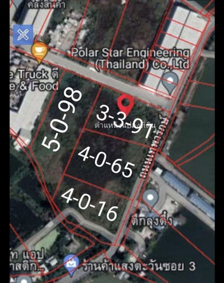 LV52394 ขายที่ดิน (ถมแล้ว) ติดถนน 2 ด้าน เหมาะสร้างหมู่บ้าน, ภาพที่ 4