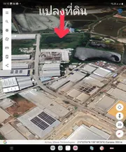 LV52394 ขายที่ดิน (ถมแล้ว) ติดถนน 2 ด้าน เหมาะสร้างหมู่บ้าน โรงงานหรือโกดังคลังสินค้า พื้นที่สีเหลือง