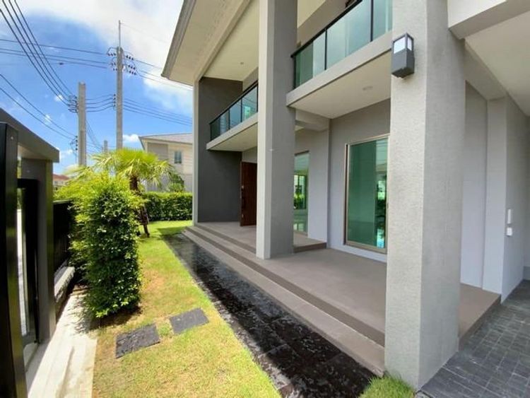 ให้เช่าบ้านเดี่ยวใหม่ 2 ชั้นหลังมุม 82 ตรว. 4 ห้องนอน โครงการ เดอะปาล์ม, ภาพที่ 4