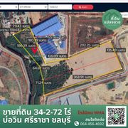 ขาย ที่ดิน ตำบลบ่อวิน อำเภอศรีราชา จังหวัดชลบุรี