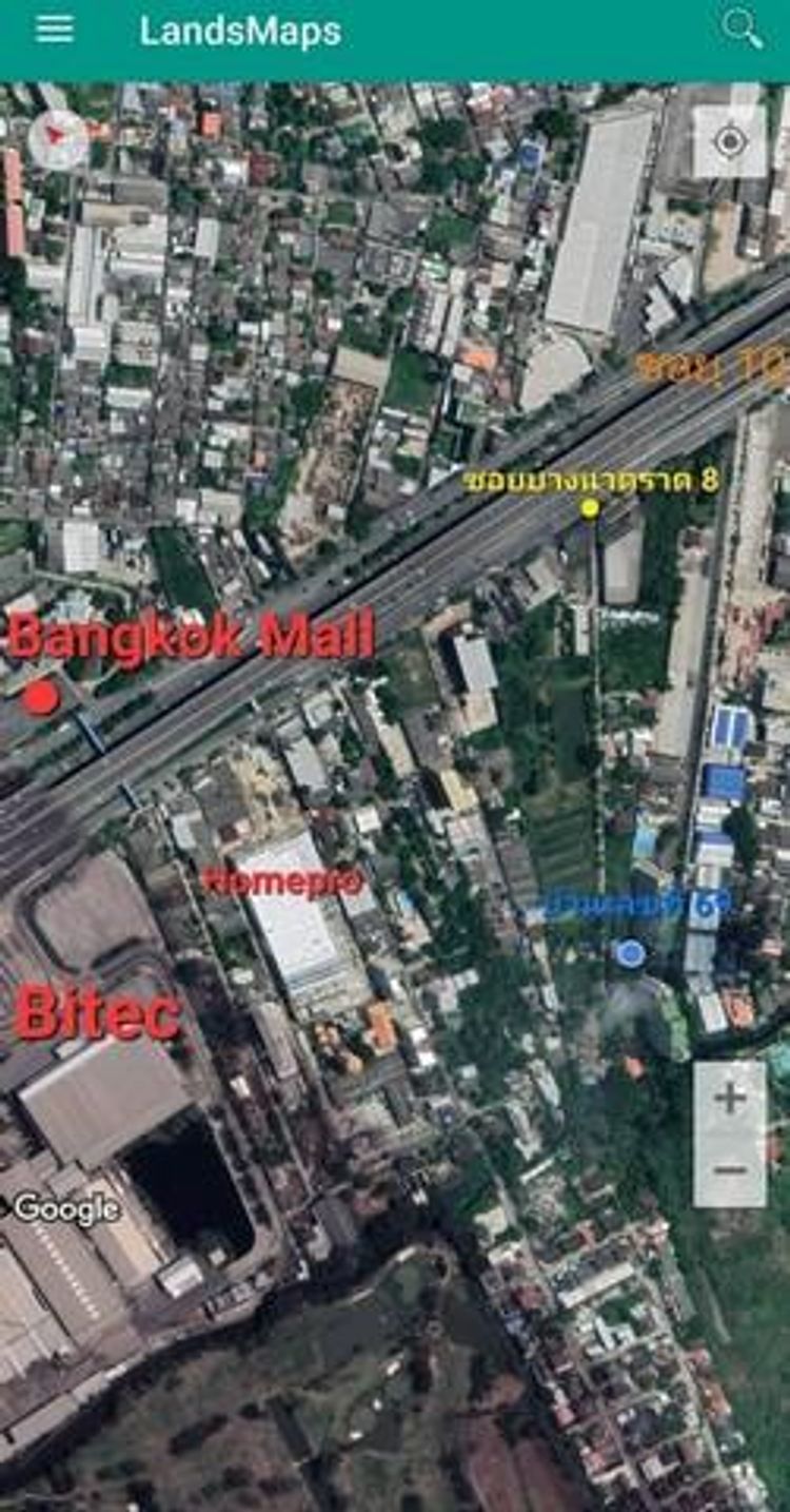 ขายที่ดิน ใกล้เซ็นทรัลบางนา บางนา-ตราดซอย 8 เนื้อที่รวม 1 ไร่ 90 490  , ภาพที่ 4