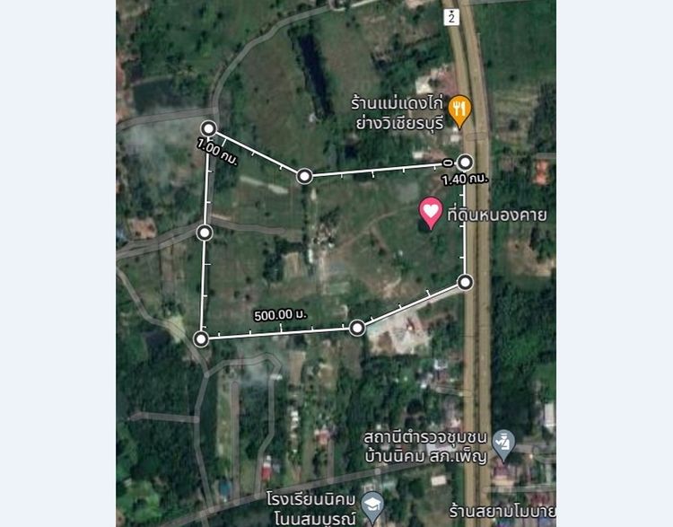 ขายที่ดินอุดรธานี-หนองคาย ติดถนนมิตรภาพ ที่หน้ากว้าง 185 เมตร เนื้อที่, ภาพที่ 4