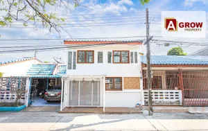 หมู่บ้านเฟรนชิพ - มัยลาภ สไตล์มูจิ  รีโนเวทใหม่ทั้งหลัง สีขาวสวยสะดุดตา เด่นสุดในซอย