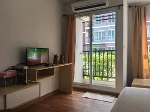 ให้เช่า คอนโดไมอามี่บางปู 4800บาทเฟอร์นิเจอร์ครบ