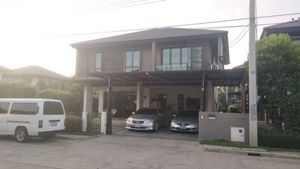 ให้เช่าบ้านเดี่ยว 2 ชั้น โครงการฮาบิเทีย ออร์บิต หทัยราษฎร์ ใกล้ทางด่วนจตุโชติ แฟชั่นไอส์แลนด์