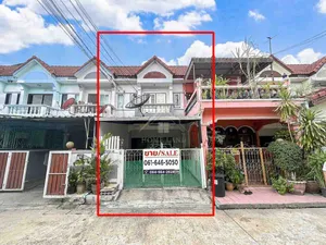 ทาวน์เฮ้าส์ 2 ชั้น หมู่บ้านสุขสันต์ 6 บางแค - ถนนกาญจนาภิเษก 5