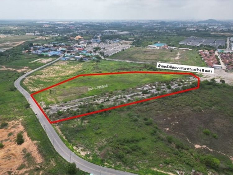 ที่ดินบ่อวิน ศรีราชา แปลงสวย  พื้นที่สีม่วงลาย แหล่งอุตสาหกรรม  FP-L082, ภาพที่ 4