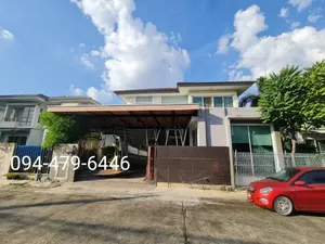 บ้านเดี่ยว 2 ชั้น 51 ตร.ว. หมู่บ้านพฤกษาวิลเลจ ซีนเนอรี่28 บางใหญ่ ซอยแก้วอินทร์ ถนนกาญจนาภิเษก(ตะวันตก) บางใหญ่ นนทบุรี